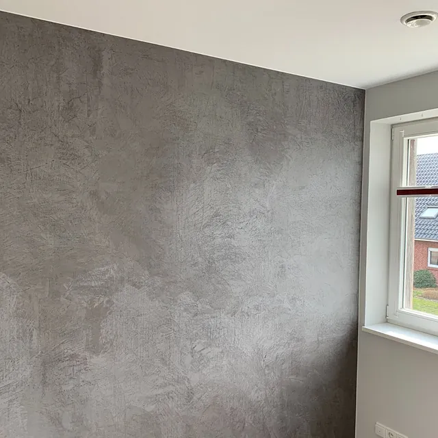 Betonwand-Optik Wandgestaltung
